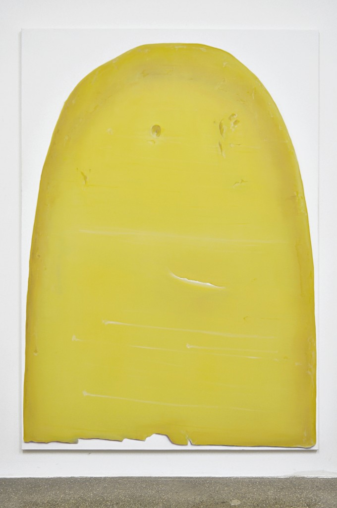 4. Yellow - a minimal painting, 200 x 140cm, oil on canvas, 2020