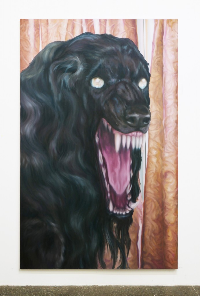 Dogggod, 200x125cm, oil on canvas 2020
